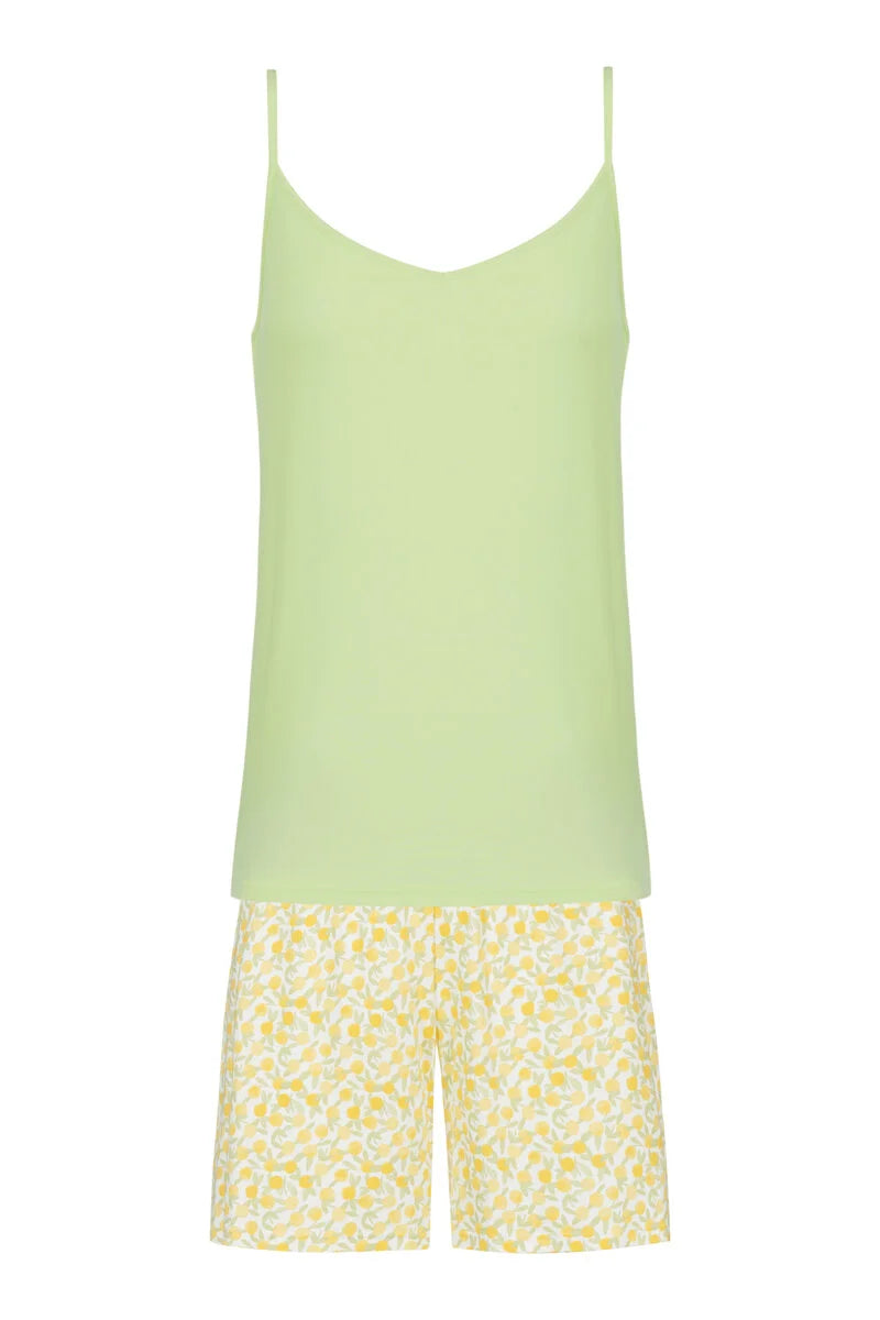 MEY Pyjamas With Spaghetti Straps Serie Lemon Dots