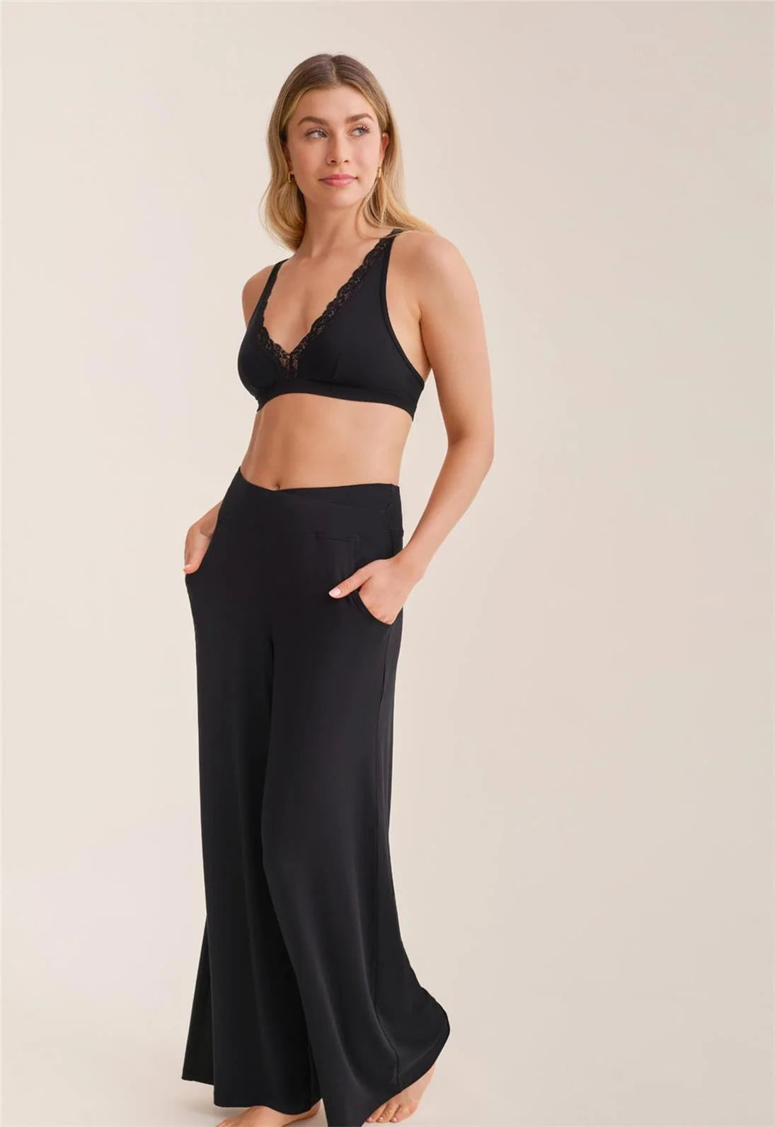 Fleurt Flared Leg Lounge Pants