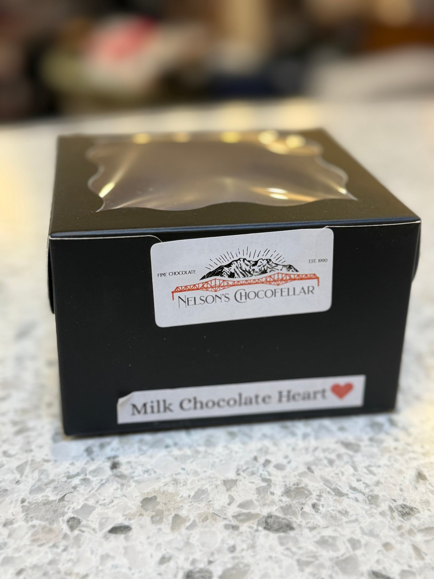 Nelson Chocofellar Heart Box Chocolate with Panty Inside