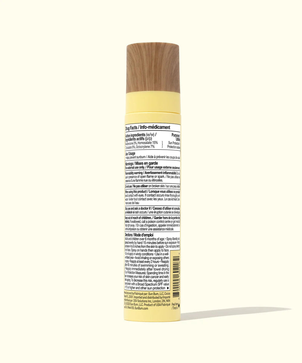 Sun Bum Original SPF 45 Sunscreen Face Mist