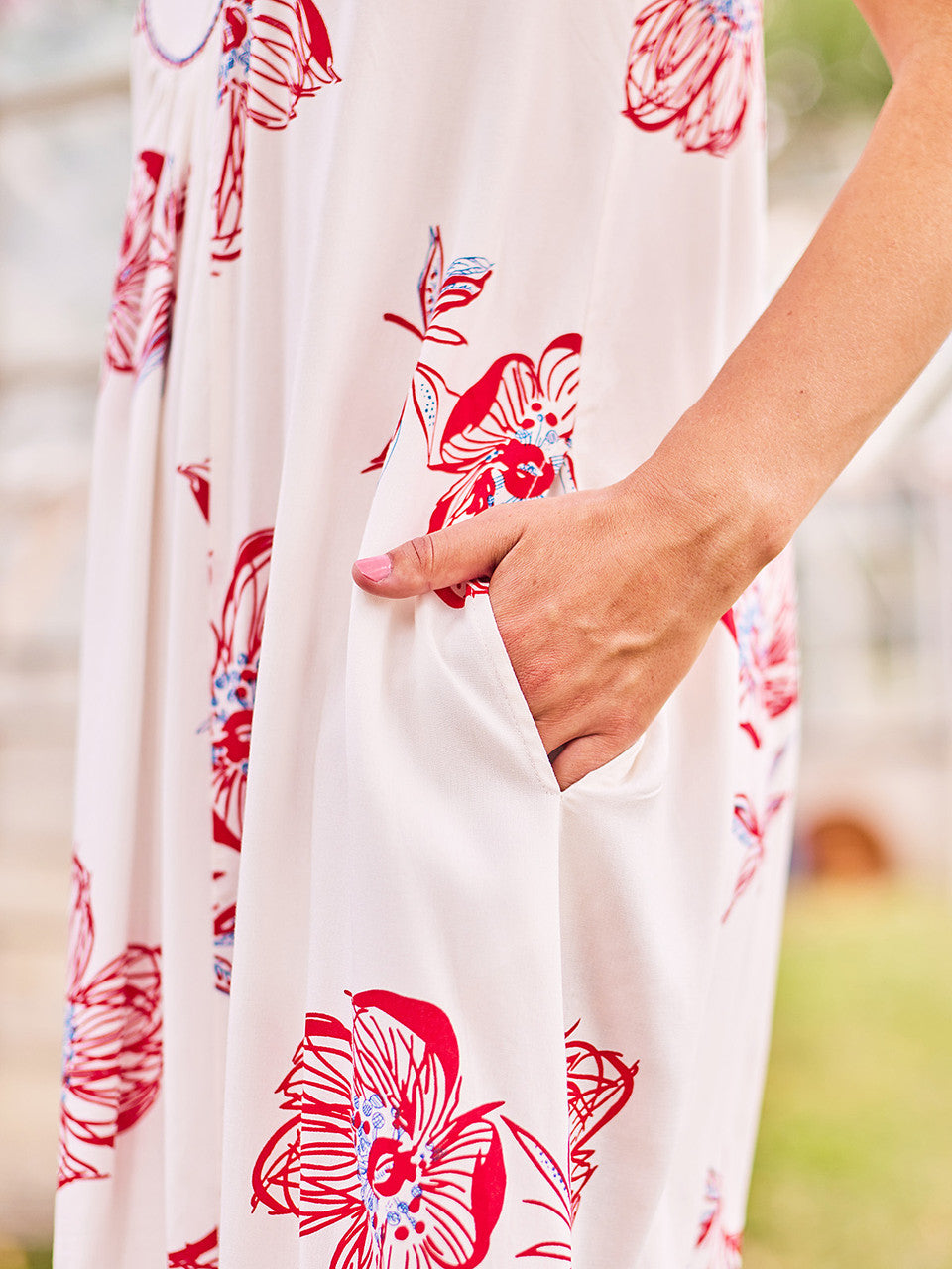 April Cornell Sketch Flower Sundress