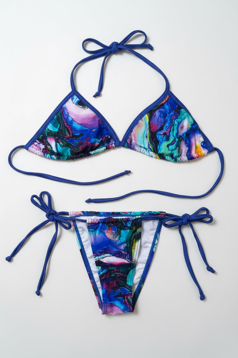 Fagioni 2-Piece String Tie Bikini Set