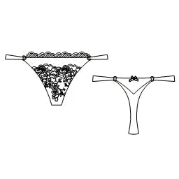 Lise Charmel Libertine en Fleurs G String
