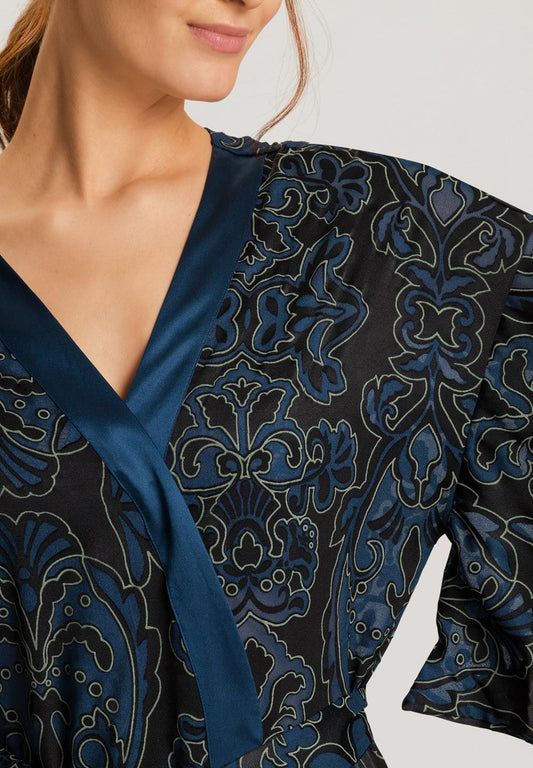 Hanro Marlene Sheer Damask Kimono