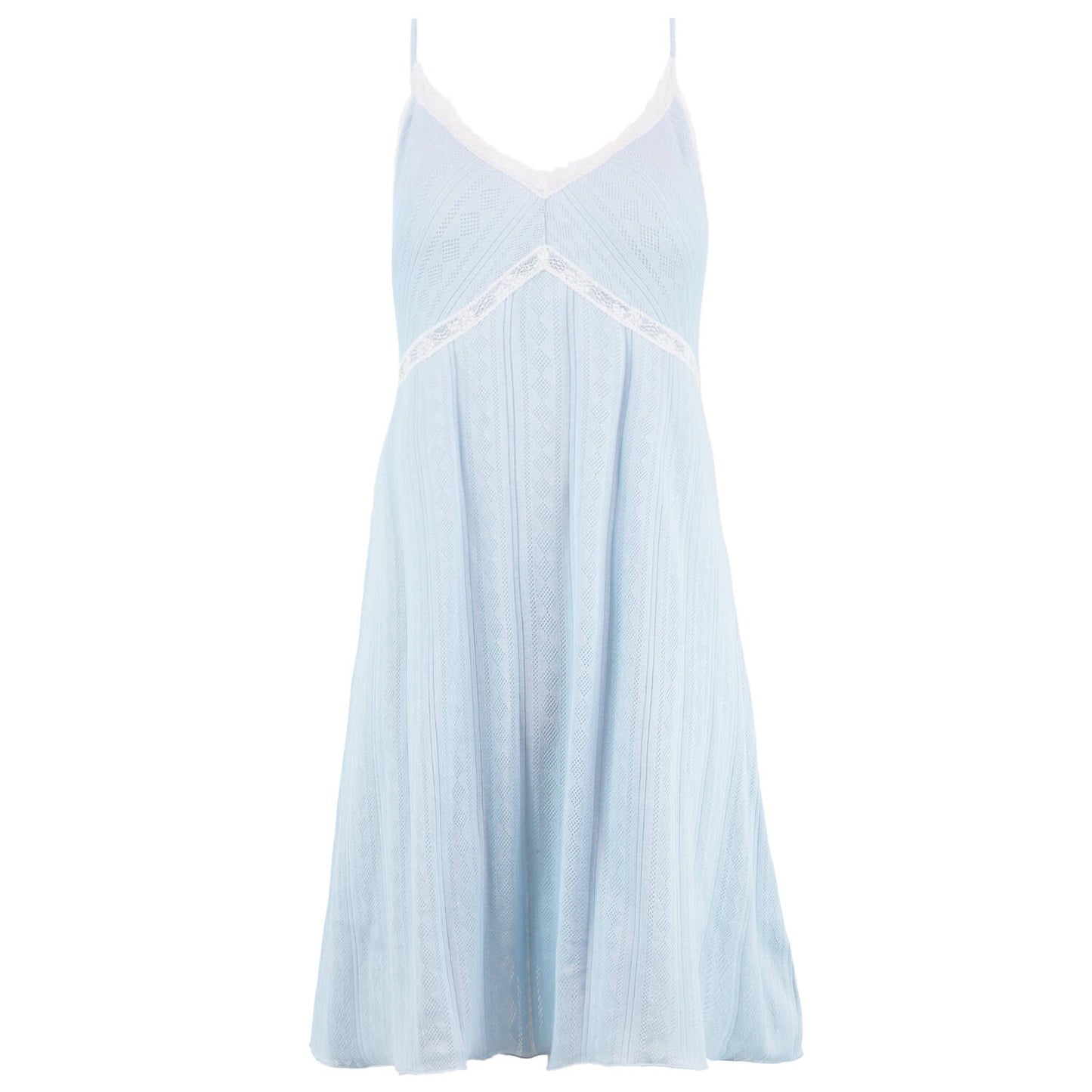 Oscalito V-Neck Pointelle Chemise