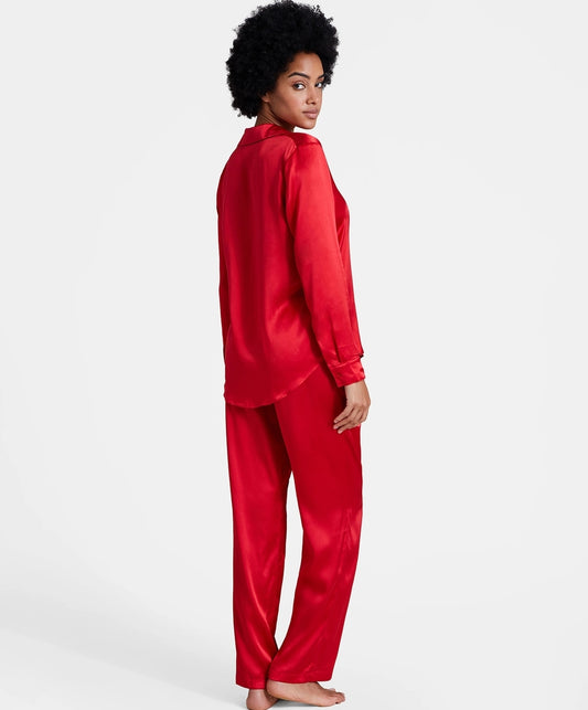 Aubade Toi Mon Amour Silk Pajama Set