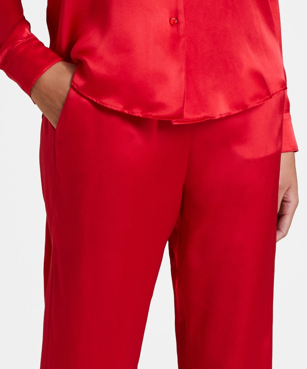 Aubade Toi Mon Amour Silk Pajama Set