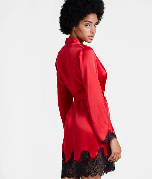 Aubade Toi Mon Amour Silk Kimono Robe