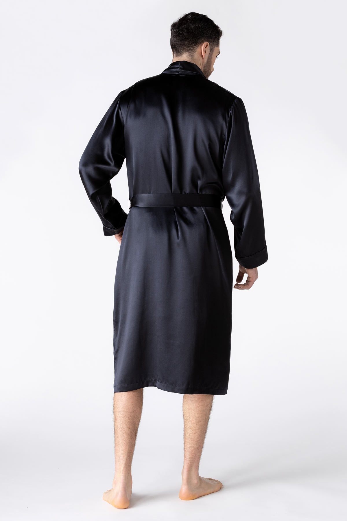 NK iMode Men's Silk Robe