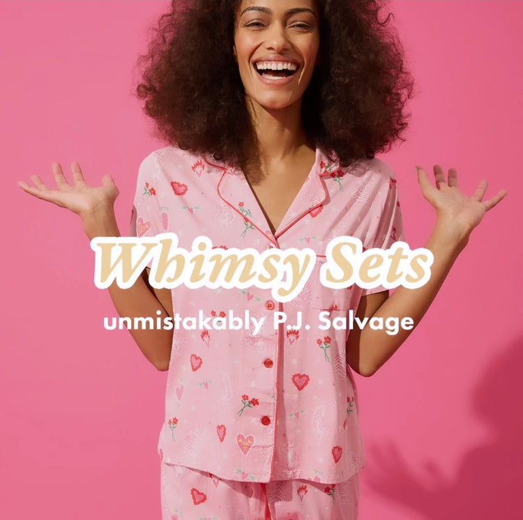 P.J. Salvage Spring 2025: Whimsy Pajama Collection