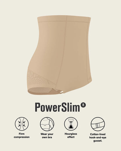 Leonisa Sheer Highlight Extra High-Waisted Sheer Bottom Sculpting Shaper Panty