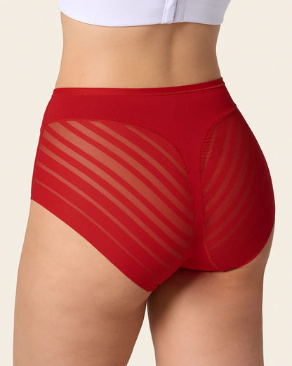 Leonisa Lace Stripe Undetectable Classic Shaper Panty