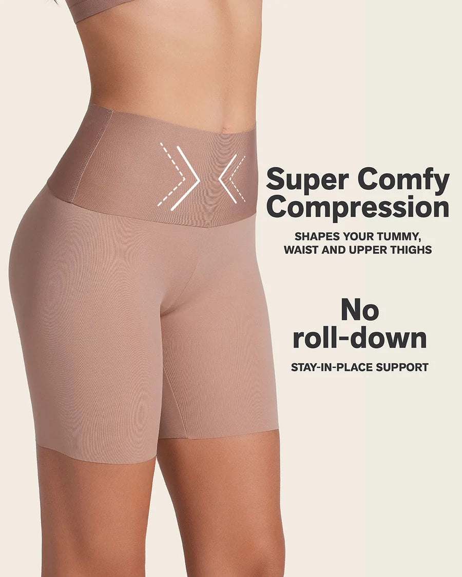 Leonisa PowerStay Stay-In-Place Seamless Shaper Shorts