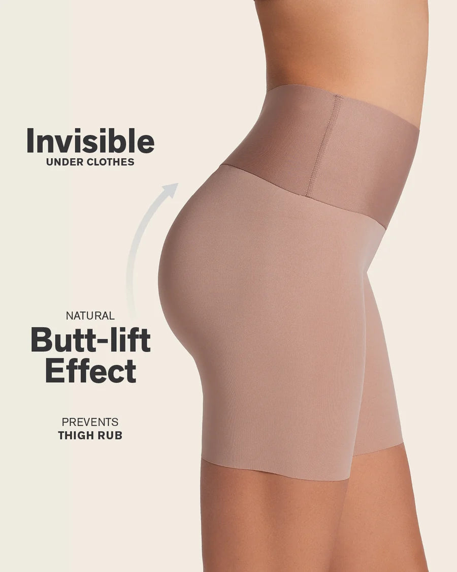 Leonisa PowerStay Stay-In-Place Seamless Shaper Shorts