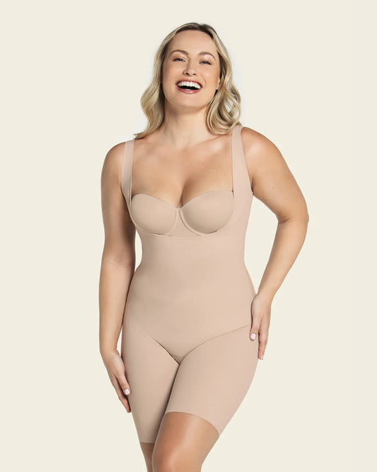 Leonisa Undetectable Step-In Mid-Thigh Body Shaper