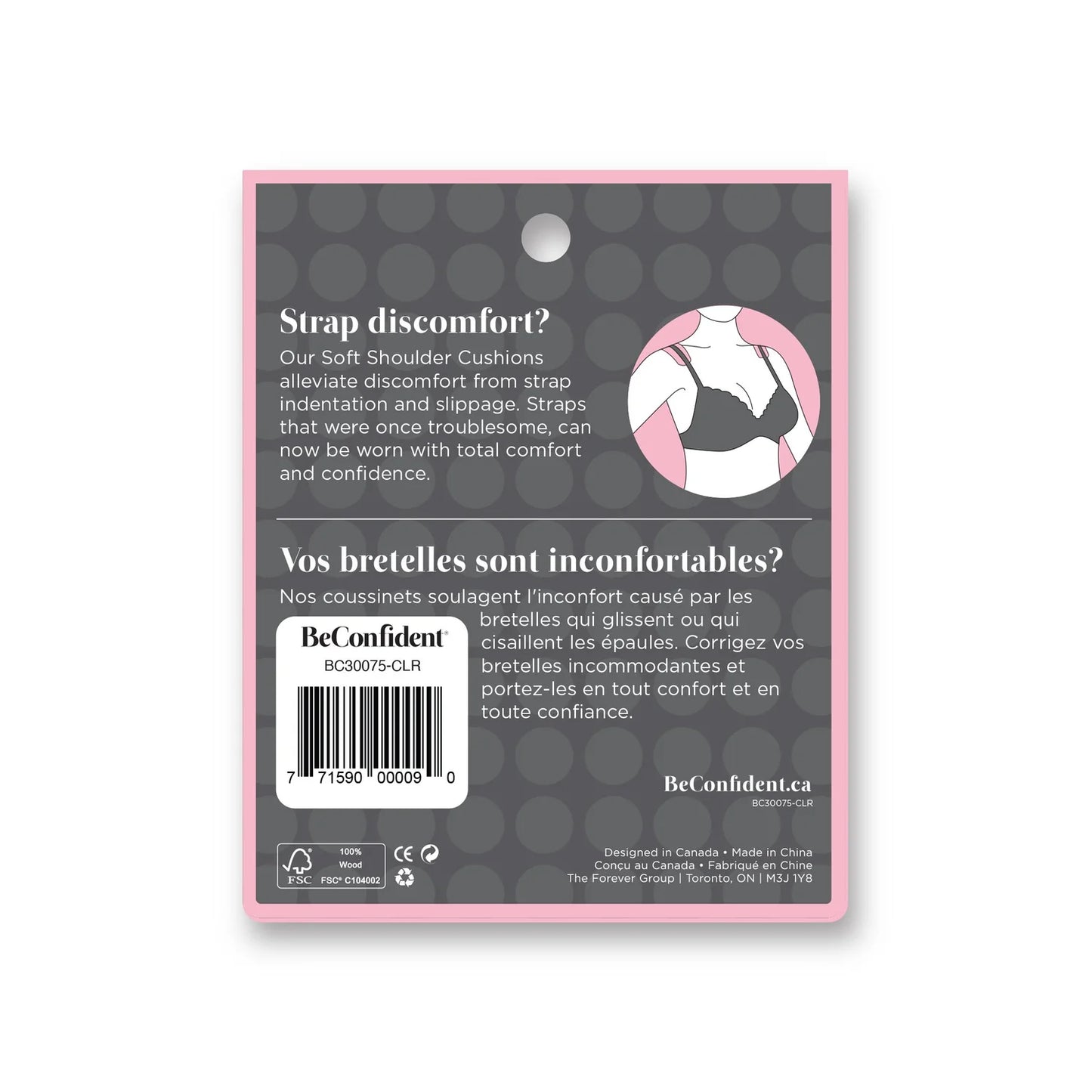 BeConfident Comfort Shoulder Cushions