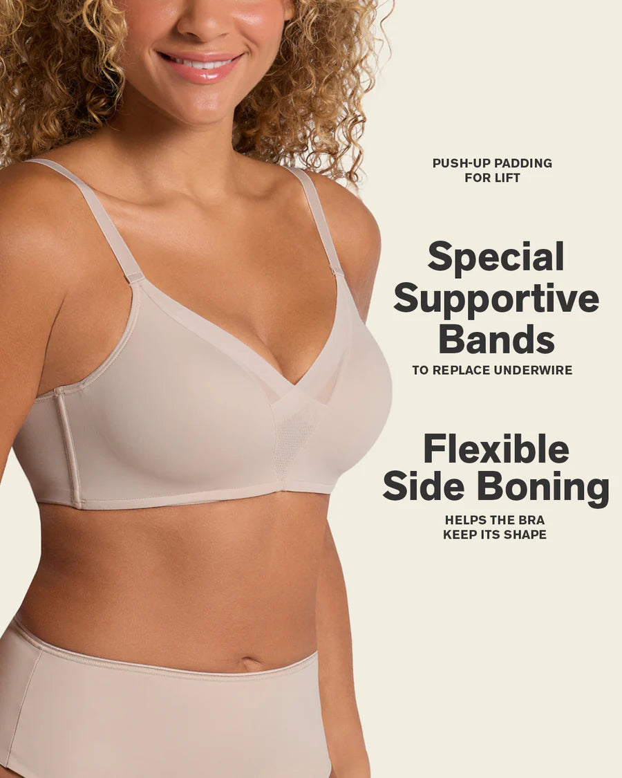 Leonisa Wirefree Push Up Bra