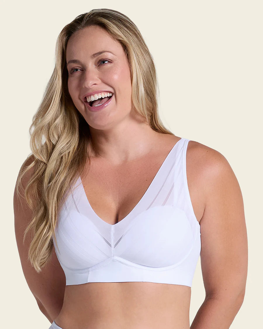 Leonisa Daily Lace Wireless Support Bra