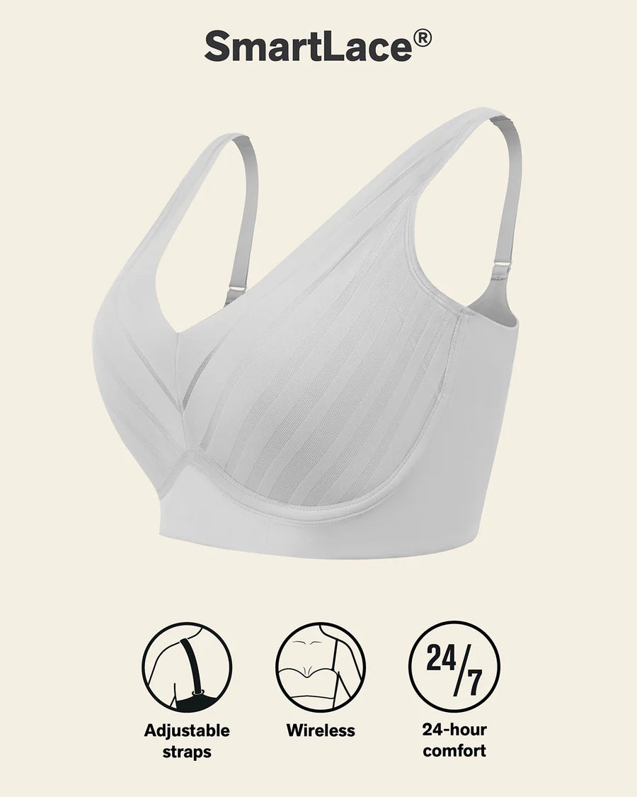Leonisa Daily Lace Wireless Support Bra