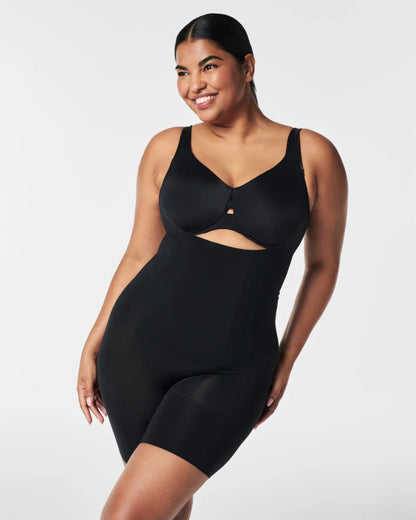 Spanx SpanxSculpt OnCore Open-Bust Mid-Thigh Bodysuit