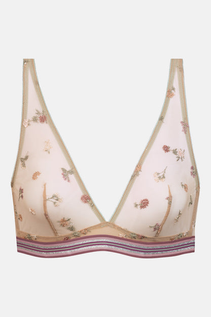 MEY Serie Poetry Bloom & Memory Triangle Bra