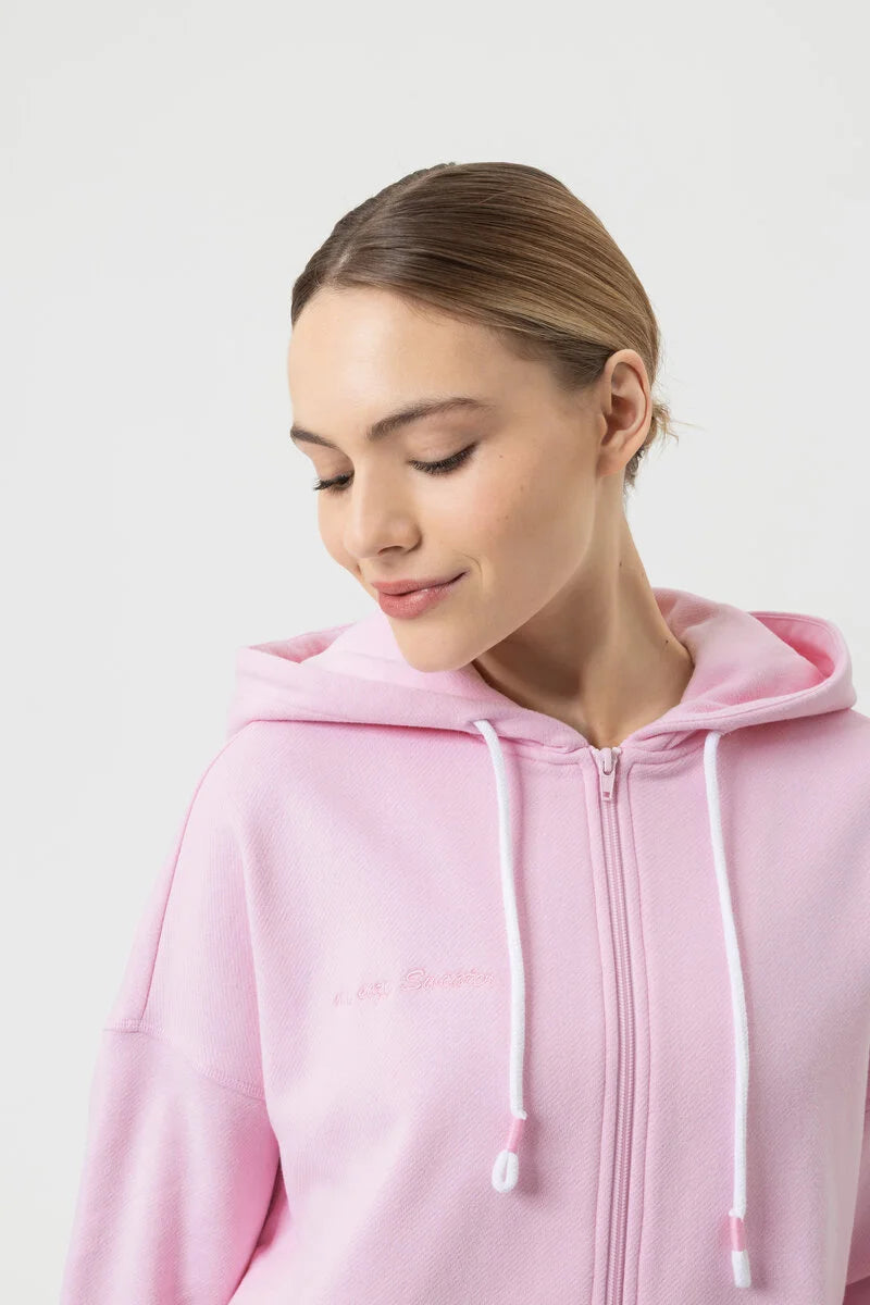 MEY Serie Mellow Cotton Sweat Jacket and Pant Set