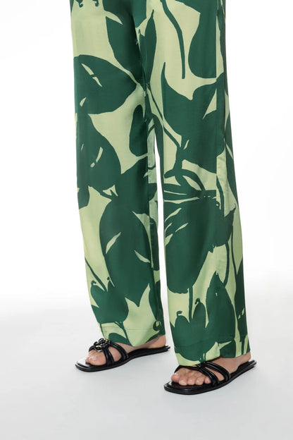 MEY Tropical Leaves Series Pants