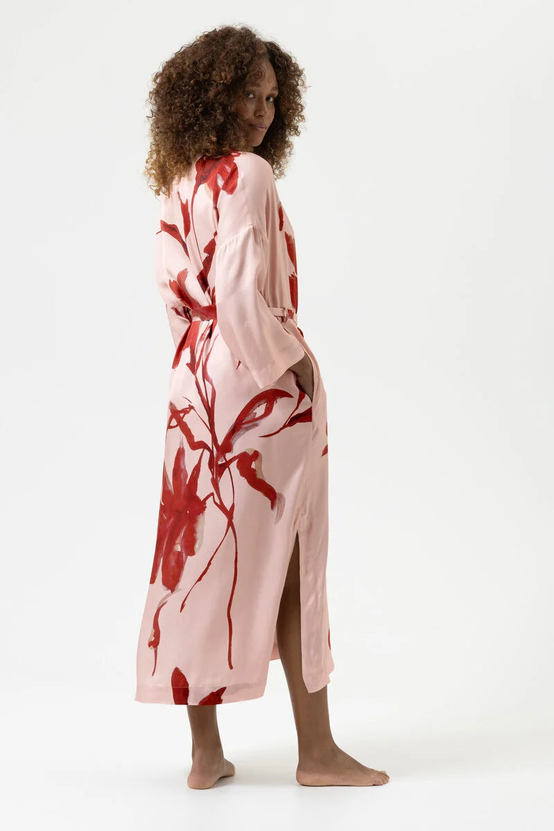 MEY Serie Iced Winter Floral Kimono Robe