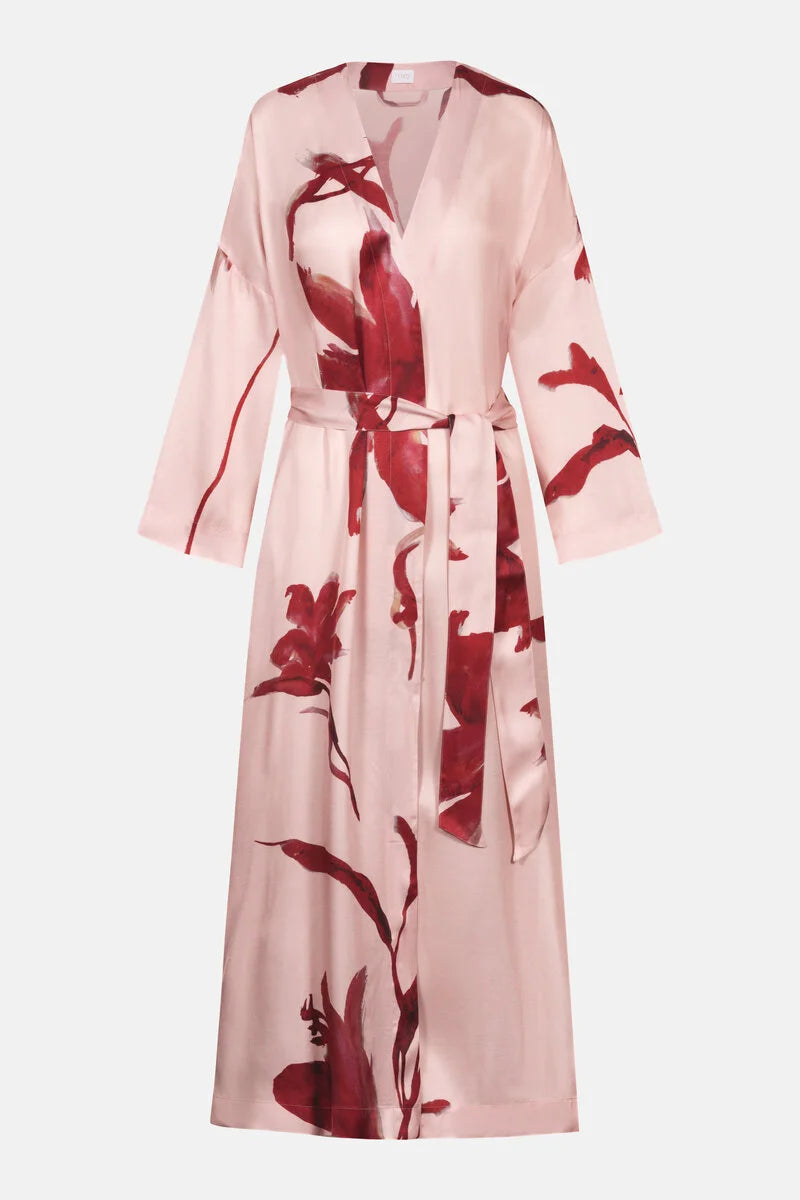 MEY Serie Iced Winter Floral Kimono Robe