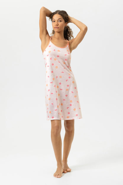 MEY Serie Grapefruit Bliss Spaghetti Sleepshirt