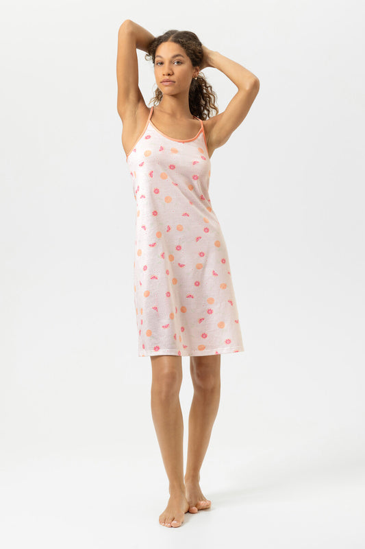 MEY Serie Grapefruit Bliss Spaghetti Sleepshirt