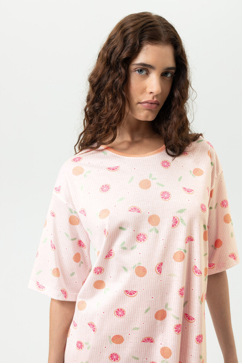 MEY Serie Grapefruit Bliss Big Sleepshirt
