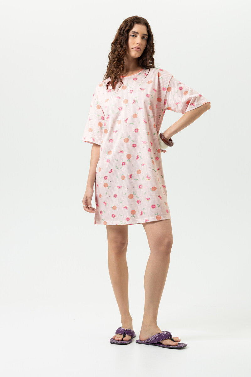 MEY Serie Grapefruit Bliss Big Sleepshirt