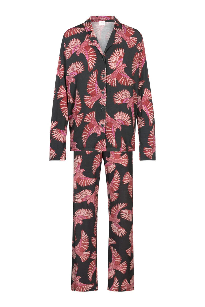 MEY Flying Bird Full Length Pajama Set