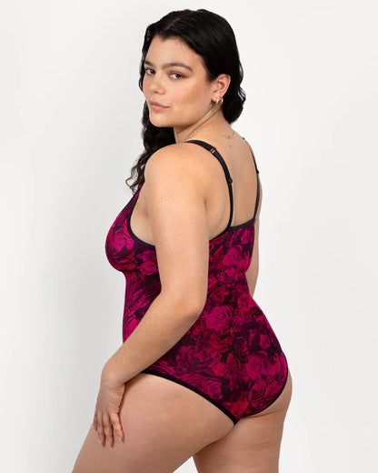 Curvy Couture Sheer Mesh Bodysuit