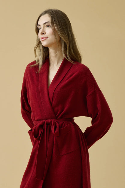 KIP Pure Cashmere Long Robe
