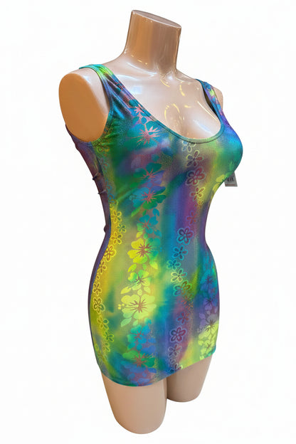 Fagioni Inc Shiny Scoop Neck Dress