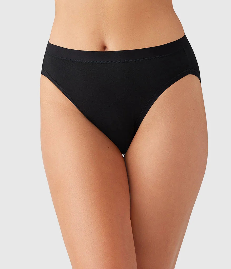 Wacoal Understated Cotton Hi Cut Brief