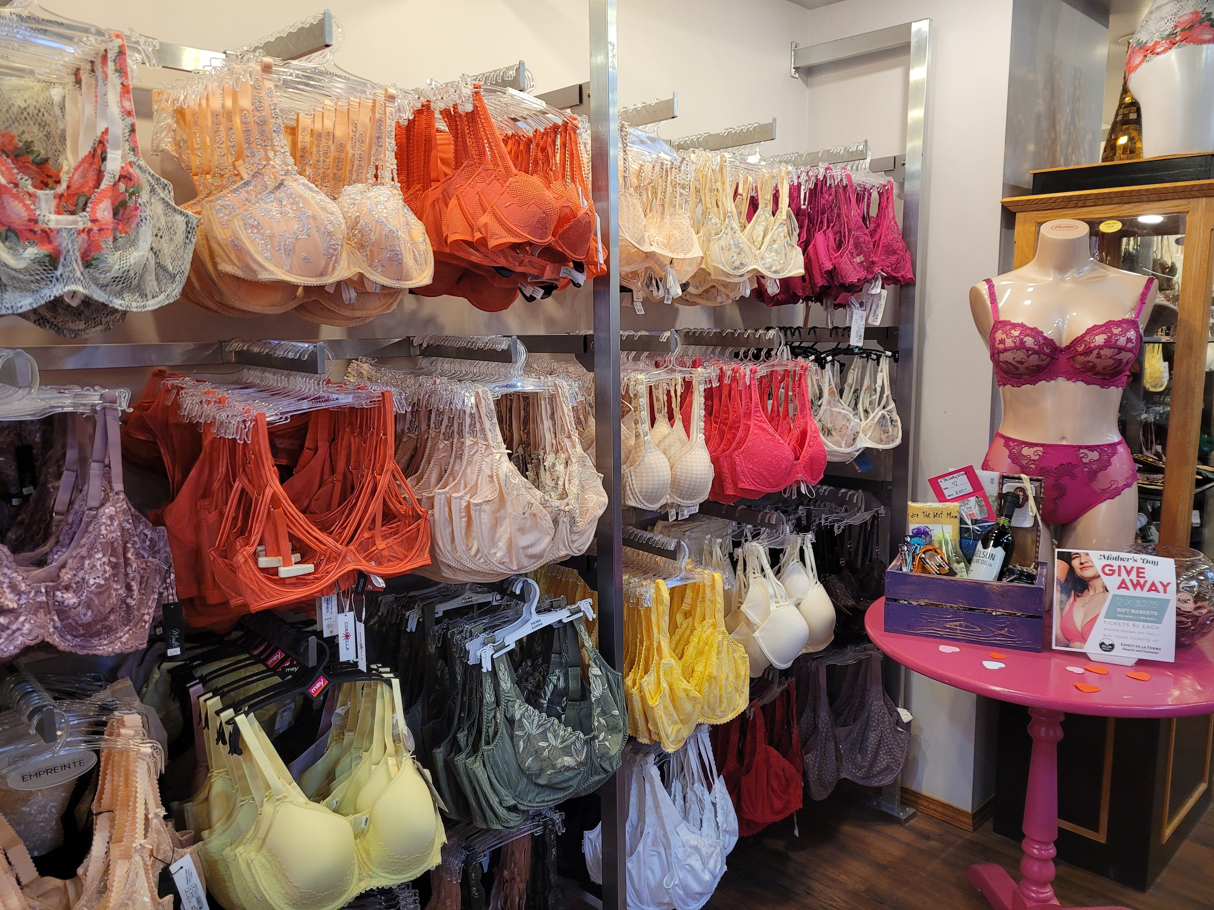 Esprit de la Femme Lingerie Bra Swimwear Loungewear Boutique