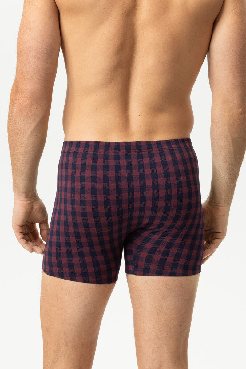 MEY Men's Lumber Grid Long Shorty