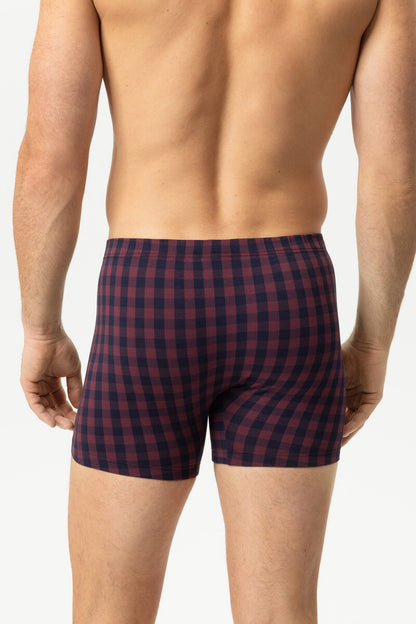 MEY Men's Lumber Grid Long Shorty