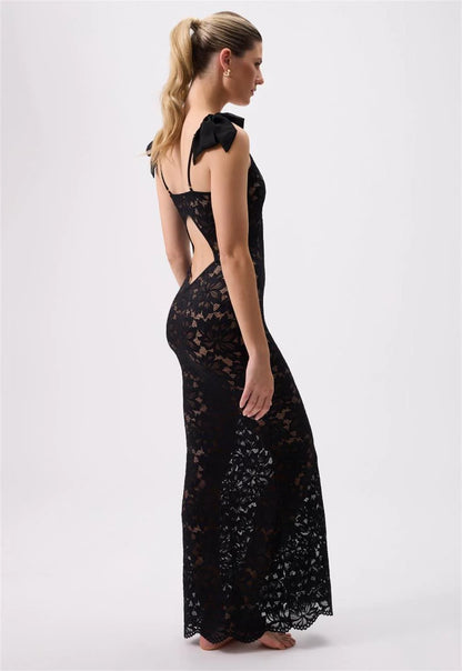 Rya Collection Amour Lace Long Gown