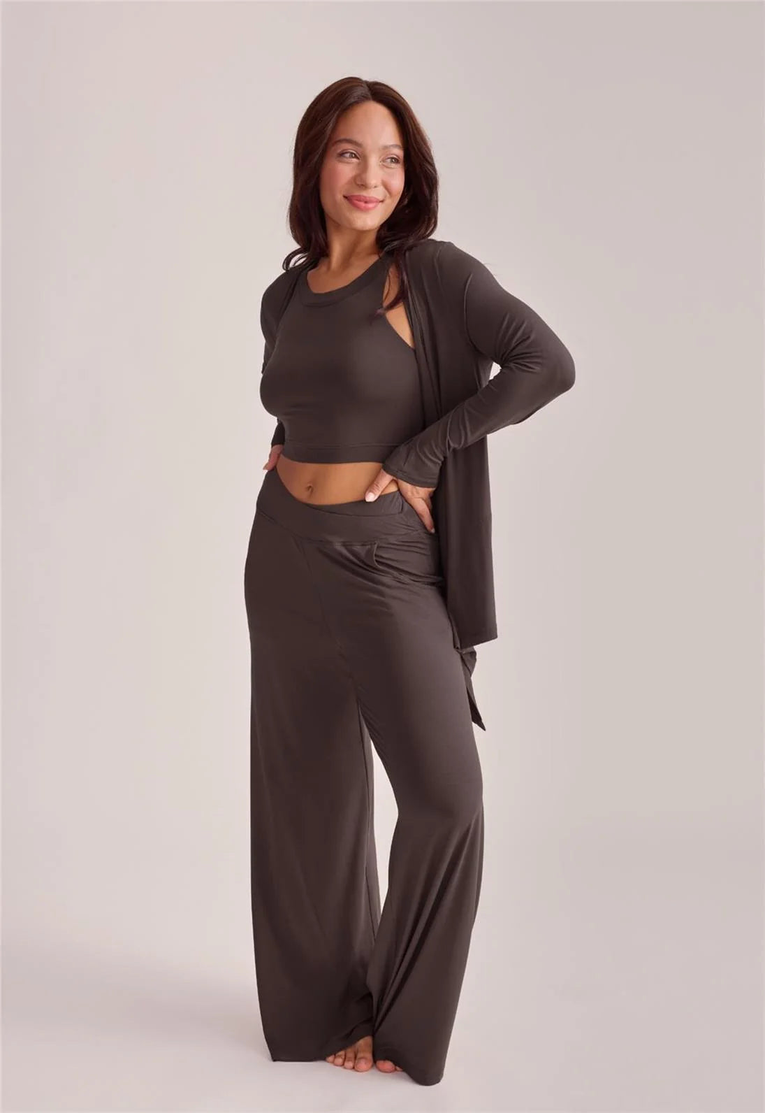 Fleurt Flared Leg Lounge Pants