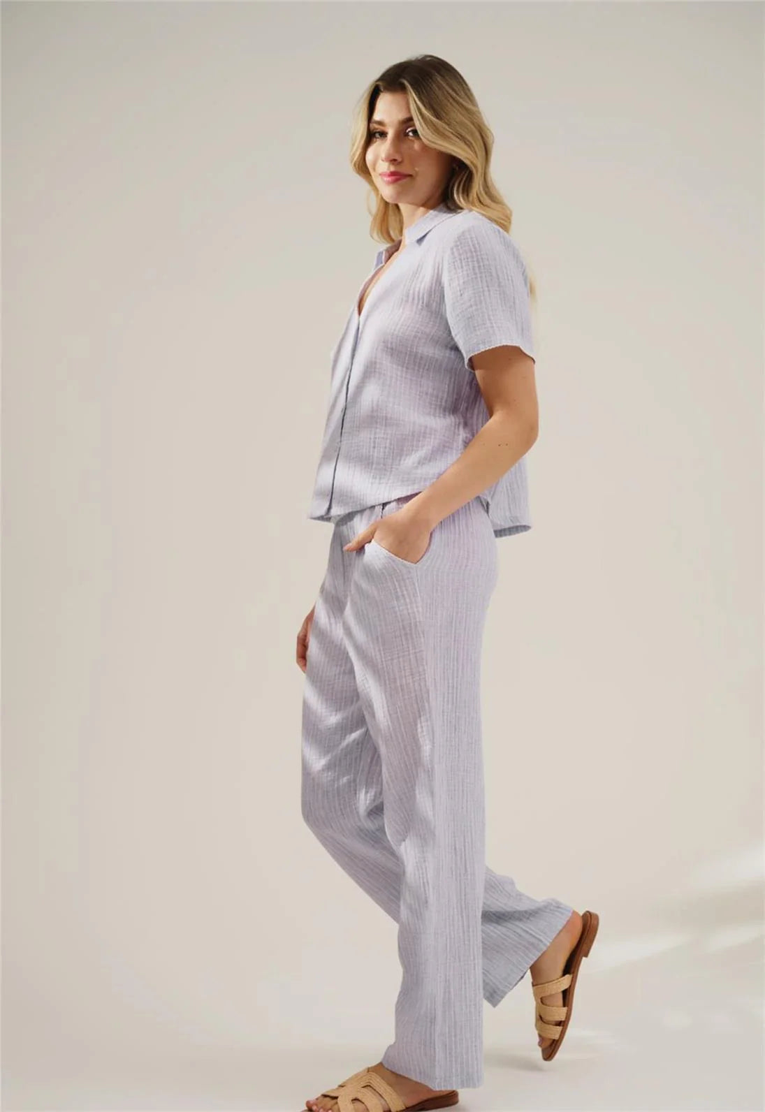 Fleurt Coastal Pajama Set