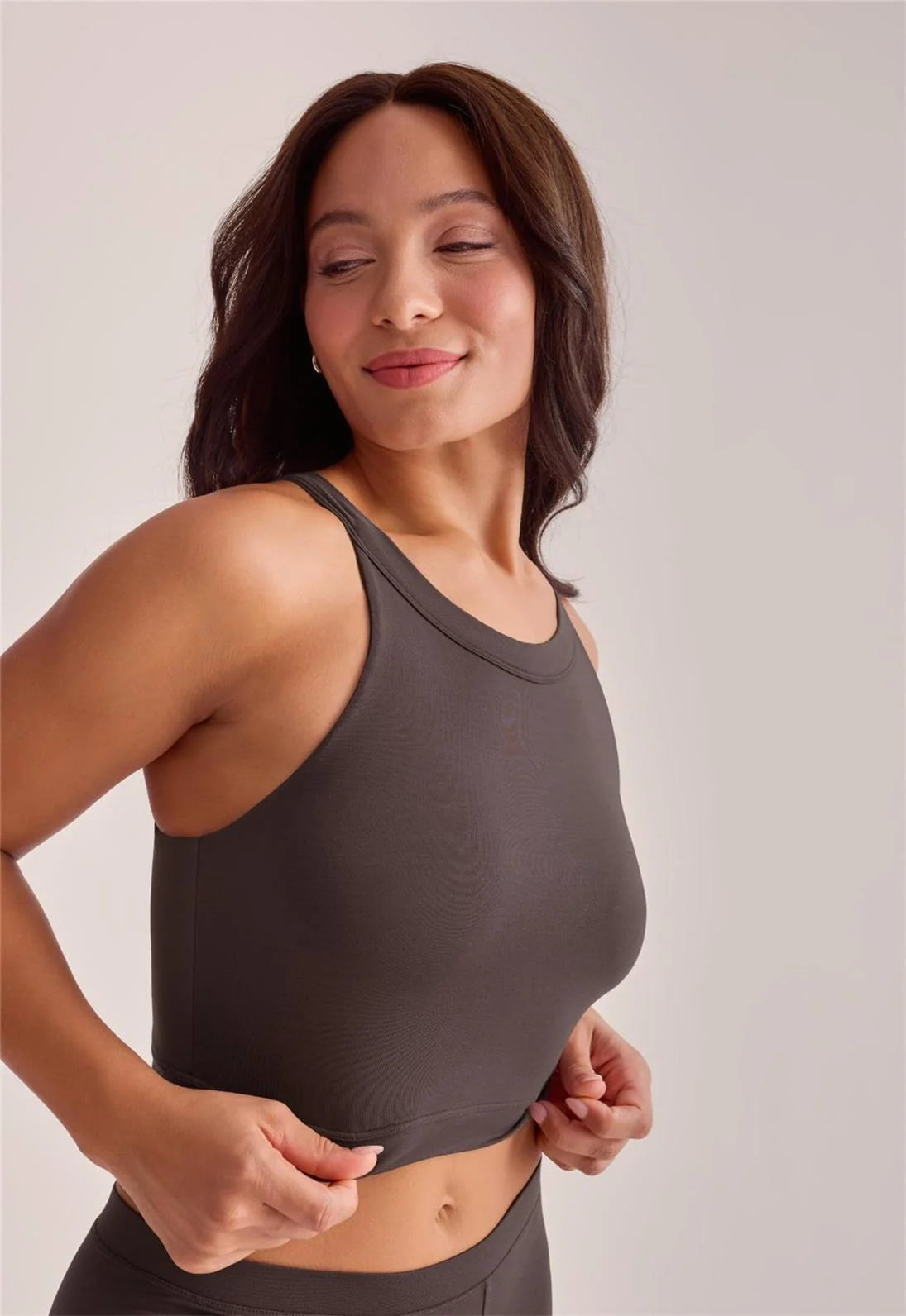 Fleurt Cropped Cami Top