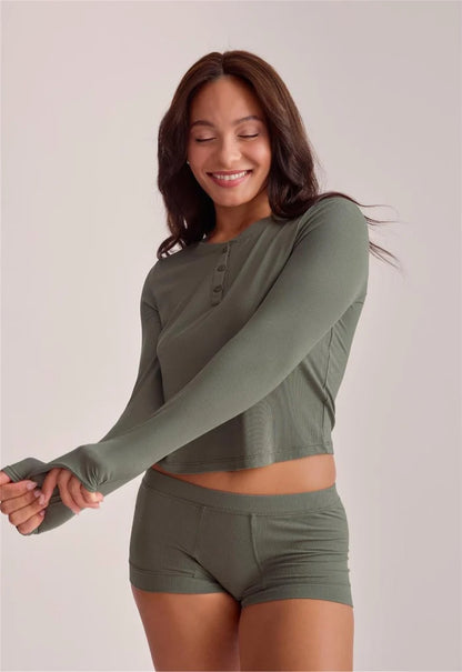 Fleurt Henley Top
