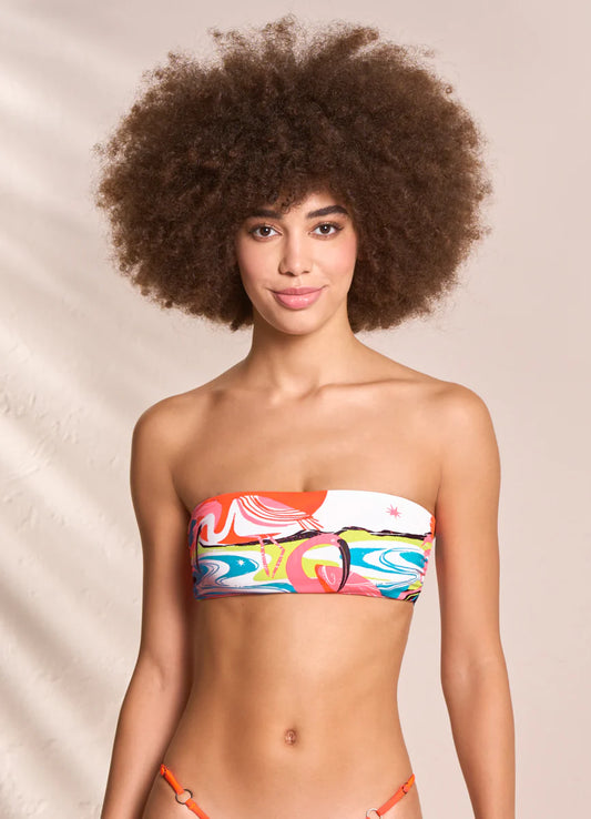 Maaji Key West Bandee Strapless Bandeau Bikini Top