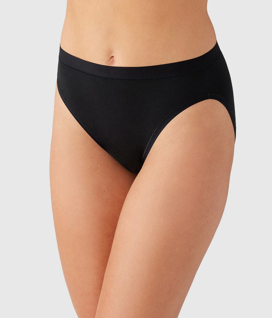 Wacoal Understated Cotton Hi Cut Brief