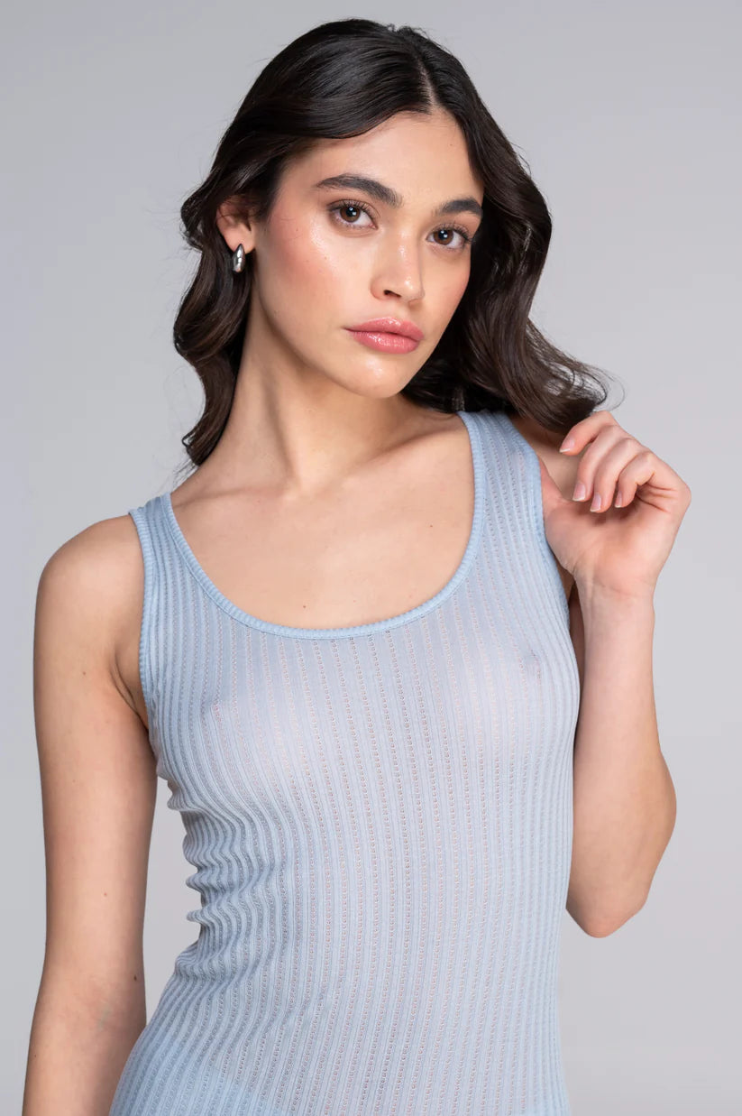 Oscalito Cotton Ribbed Tank Top