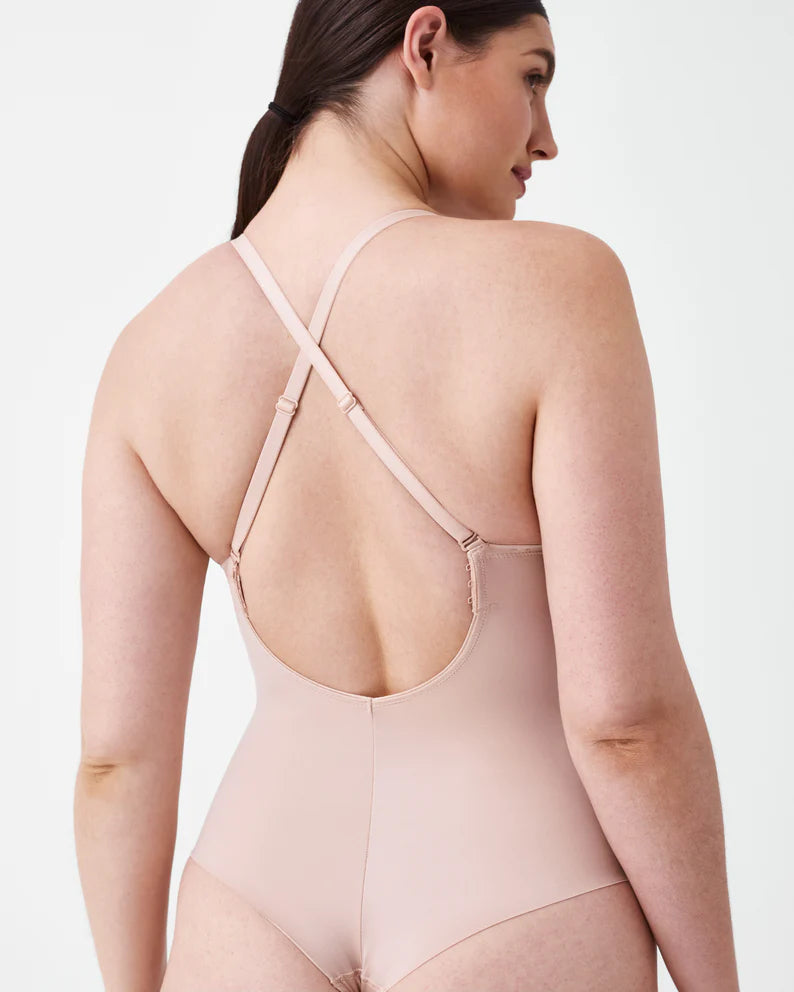 Spanx Suit Your Fancy Plunge Low-Back Thong Bodysuit Esprit De La Femme Lingerie Spanx Suit Your Fancy Plunge Low-Back Thong Bodysuit Esprit De La Femme Lingerie